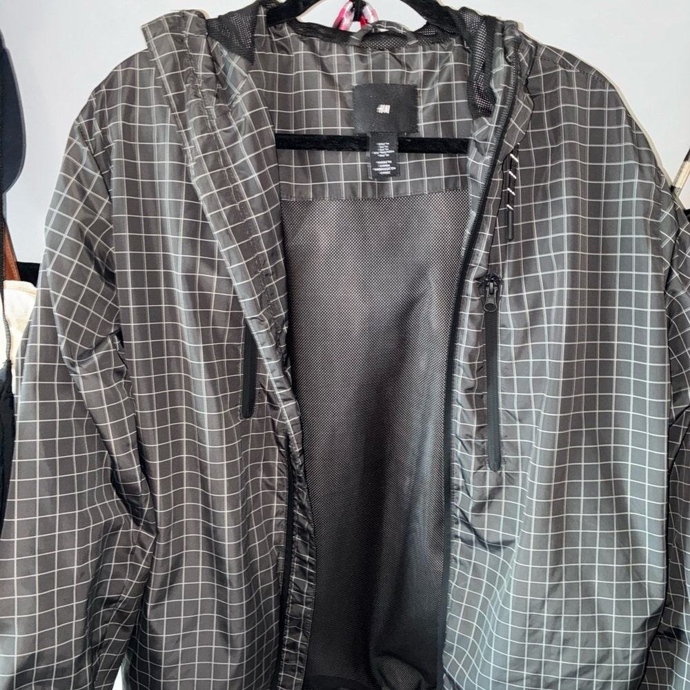 H&M Monochrome Checkered Jacket